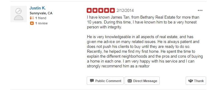 James Tan MBA Broker/Realtor - Bethany Real Estate and Investments - we offer the best service at the lowest commissions - real estate agent in elk grove